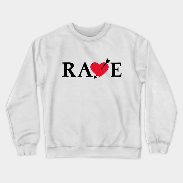 Catherine Vincent Rave Crewneck Sweatshirt by aniwear